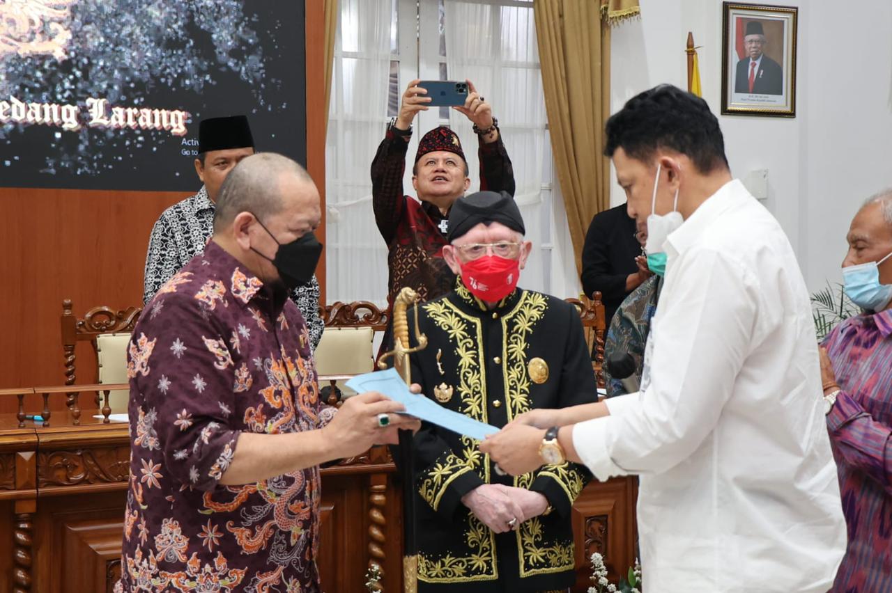 Deklarasi Sumedang Cetuskan 7 Titah Raja Nusantara, Beri Gelar LaNyalla Datuk Yang Dipertuan Junjungan Negeri