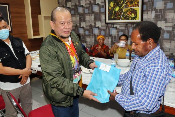 Kepala Suku di Papua Dukung LaNyalla Lanjutkan Program Jokowi di Bumi Cendrawasih
