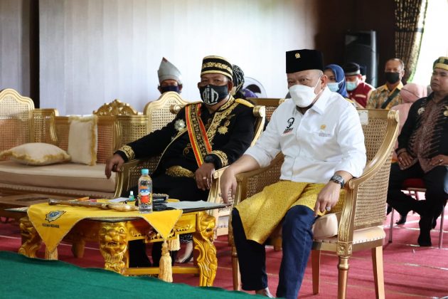 Ketua DPD RI AA LaNyalla Mahmud Mattalitti diberi gelar kekerabatan bergelar Pangeran Jaya Sukma Dilaga7