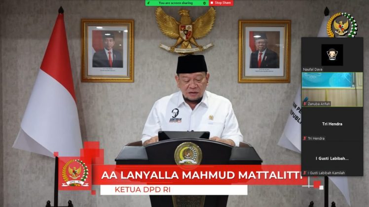 Ketua DPD RI: Ada Kelakar, Wajah Legislasi Nasional Ditentukan 9 Ketum Parpol