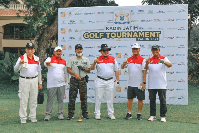 Buka Kadin Jatim Golf Tournament, LaNyalla Tekankan Pentingnya Pembinaan Golfer Junior