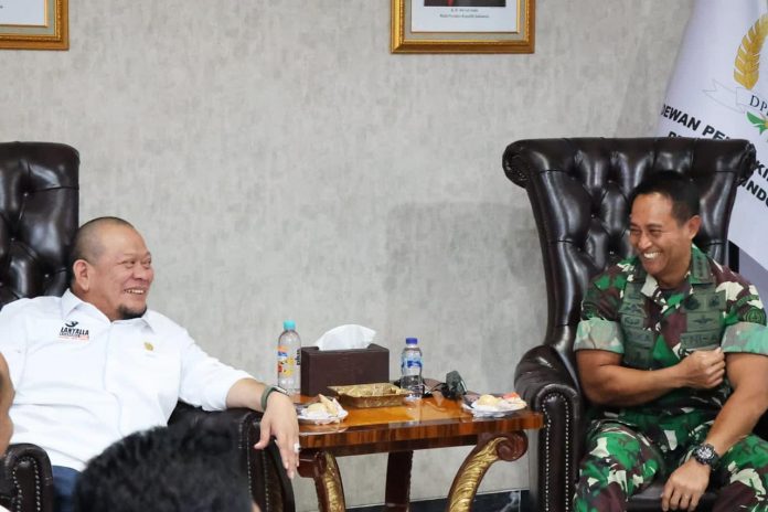 Ketua DPD RI Terima Kunjungan Panglima TNI