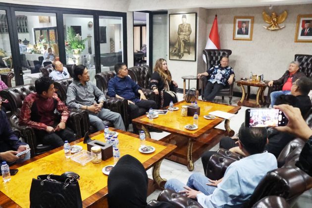 Ketua DPD RI AA LaNyalla Mahmud Mattalitti menemui pengurus Himpunan Artis Pengusaha Indonesia (HAPSI)