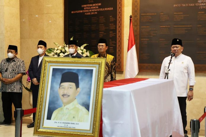Ketua DPD RI Pimpin Pelepasan Jenazah Anggota DPD RI Asal Babel