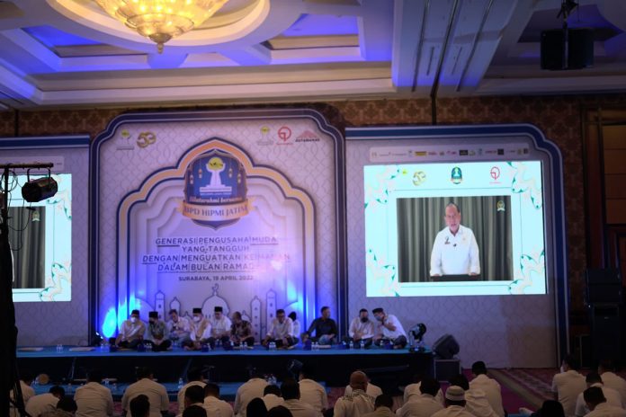 Di Hadapan Pengurus HIPMI Jatim, LaNyalla Paparkan Tiga Kunci Sukses Sebagai Pengusaha