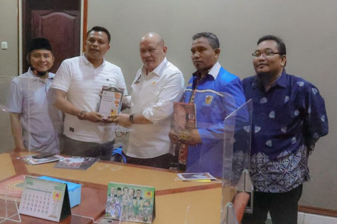 Bertemu KNPI Jatim, LaNyalla Berpesan Anak Muda Jangan Mau Dipecah-belah