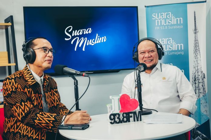 Jadi Narasumber di Radio Suara Muslim Surabaya, LaNyalla Disebut Pemimpin Kritis dan Pemberani
