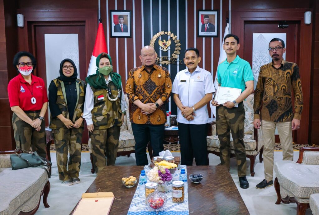 Ketua DPD RI AA LaNyalla Mahmud Mattalitti Menerima Audiensi Yayasan Putra-putri Maritim Indonesia