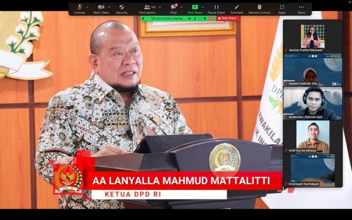 Ketua DPD RI: Mau Wujudkan Indonesia Emas, Harus Kembali ke Pancasila