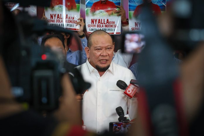Survei Media Unggulkan LaNyalla untuk Ketua Umum PSSI