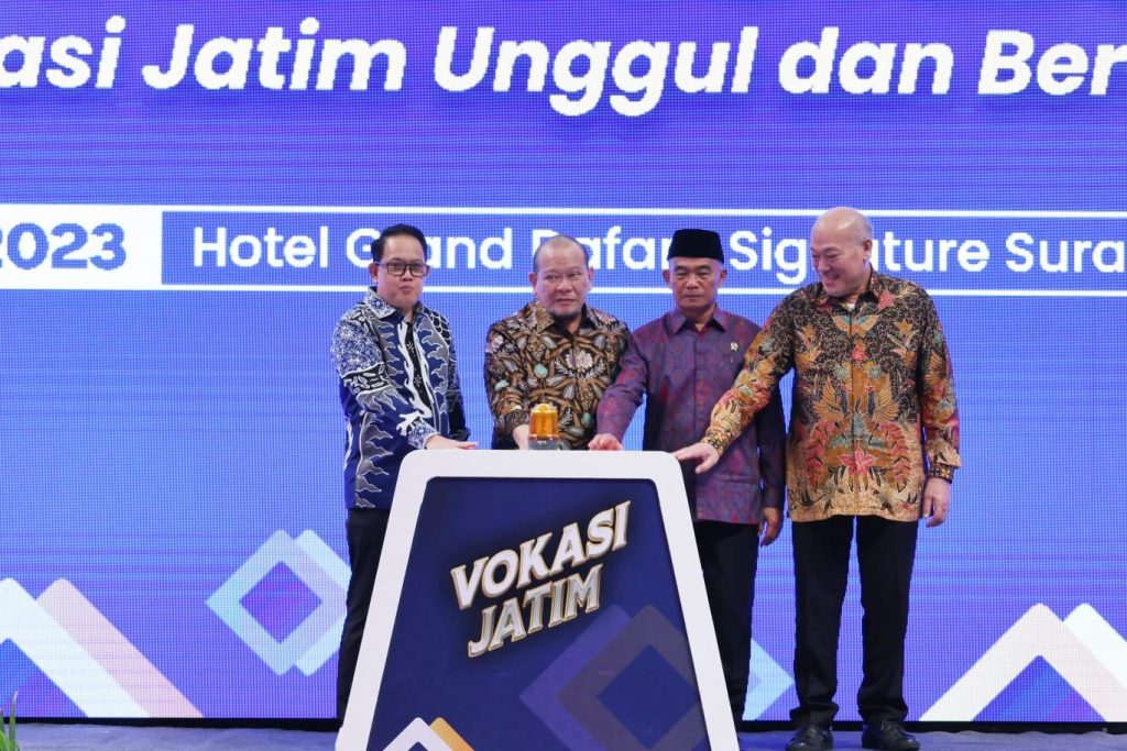 Sambutan Ketua DPD RI Halal bihalal dan Kick Off KADIN Capacity Development KADIN Provinsi Jawa Timur