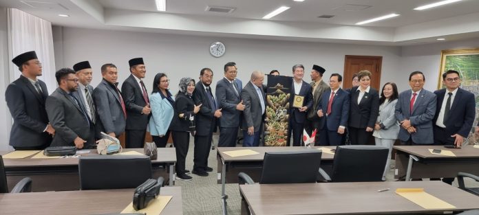 Ketua DPD RI AA LaNyalla Mahmud Mattalitti mendorong terwujudnya wacana kerjasama Sister City atau Sister Province antara Indonesia dan Jepang.